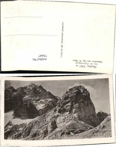 73647,Hochtor im Gesäuse Admont Johnsbach