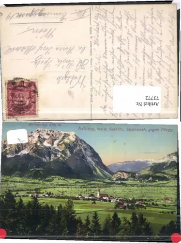 73772,Irdning m. Pürgg im Ennstal pub Ledermann 18358