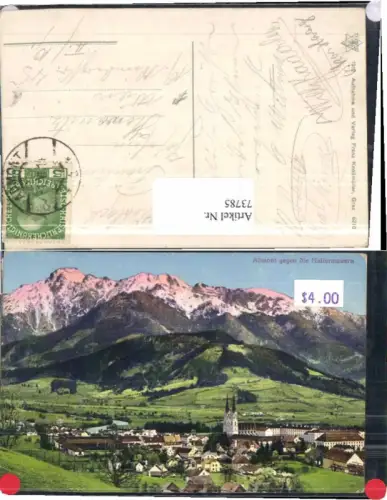 73785,Admont m. Hallermauern COLOR 1912 pub Knollmüller 6210