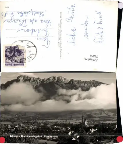 74886,Admont Natterriegel Hexenturm Gesäuse