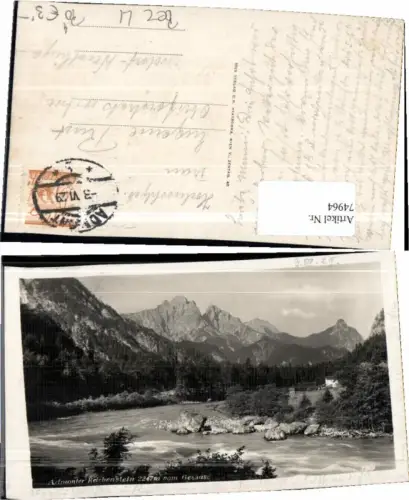 74964,Admont Reichenstein Gesäuse Partie um 1928