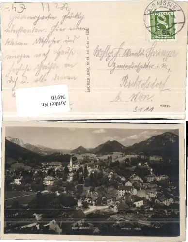 74970,Bad Aussee Totale pub Lenz 902