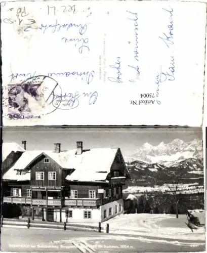 75004,Rohrmoss bei Schladming Berggasthaus