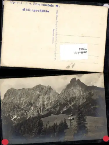 76844,Foto AK Mödlingerhütte bei Johnsbach