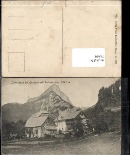 76869,Johnsbach im Gesäuse mit Reichenstein