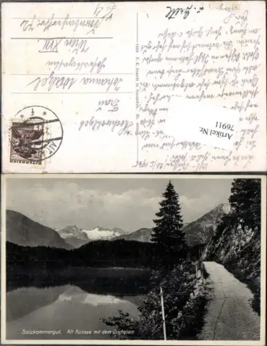 76911,Salzkammergut Alt Aussee mit dem Dachstein pub F.E. Brandt 4636