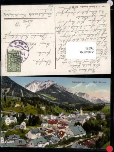 76973,Salzkammergut Bad Aussee pub F.E. Brandt 298