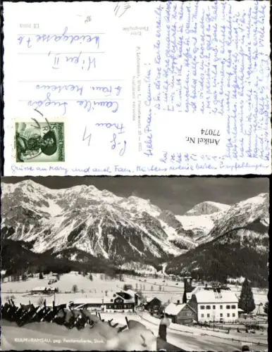 77074,Kulm Ramsau Ortsansicht