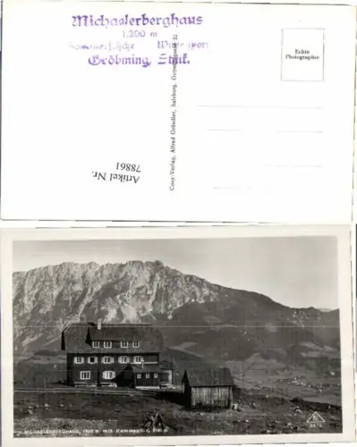 78861,Michaelerberghaus b. Gröbming pub Lenz 3472