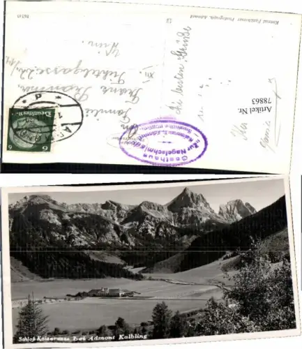 78863,Schloss Kaiserau b. Admont Kalbling 1939