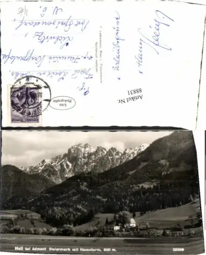 88831,Hall bei Admont m. Hexenturm