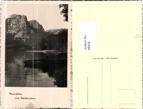 88858,Grundlsee m. Backenstein