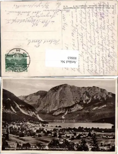 88863,Alt Aussee m. Trisselwand