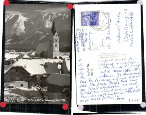 88919,Mitterndorf m. Grimming Kirche