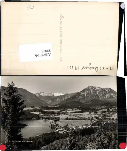 88923,Alt Aussee m. Dachstein pub Lenz Nr 1211