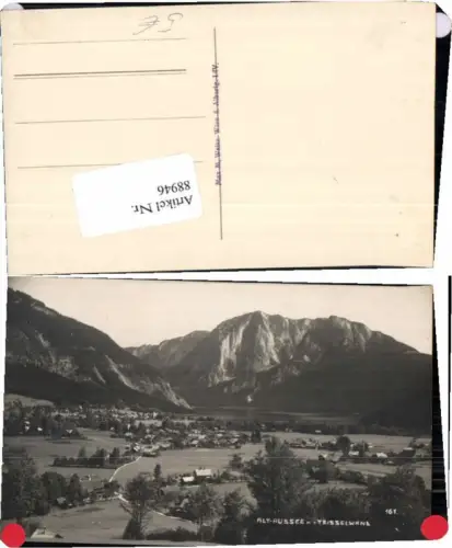 88946,Alt Aussee m. Trisselwand pub Weisz Nr 161