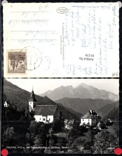 91379,Palfau Ortsansicht Göstling a.d. Ybbs Hollenstein Wildalpen