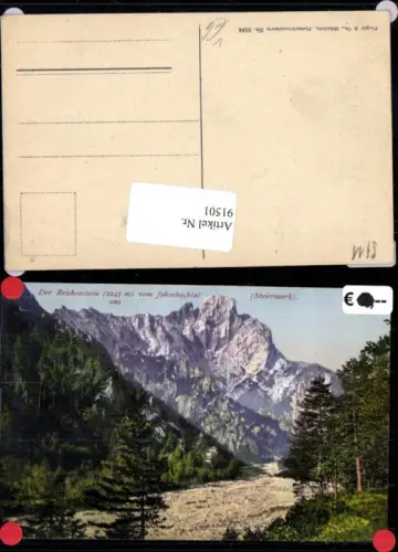 91501,Der Reichenstein vom Johnsbachtal Johnsbach pub Purger e Co 8594