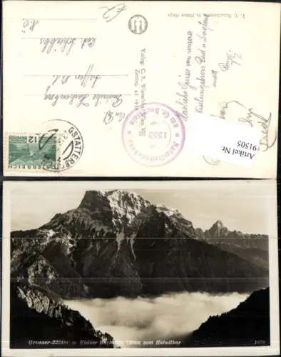 91505,Gr. Und KI. Buchstein Johnsbach Gesäuse