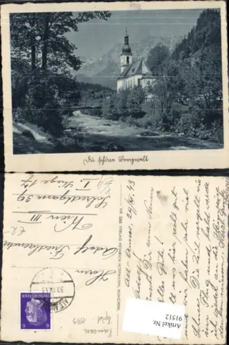 91512,Ramsau Alt Aussee pub Heinrich Hoffmann 2068