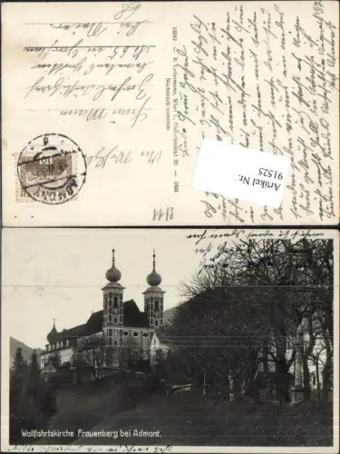 91525,Wallfahrtskirche Fraunenberg bei Admont