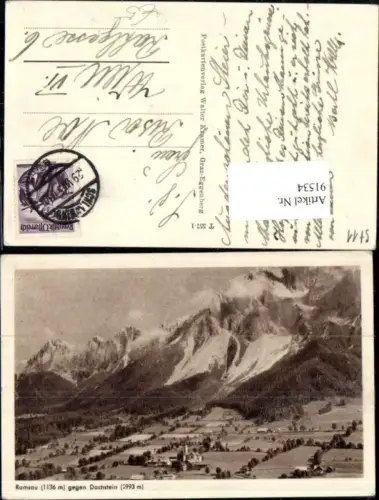 91534,Ramsau gegen Dachstein