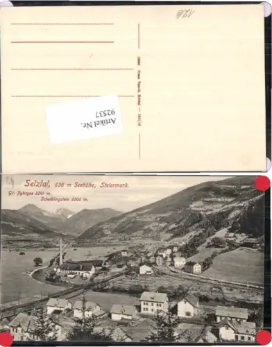 92537,Selzthal Selztal Totale 1915