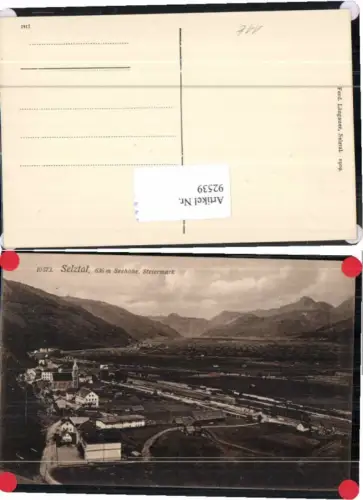 92539,Selzthal Selztal Bahnhof um 1909