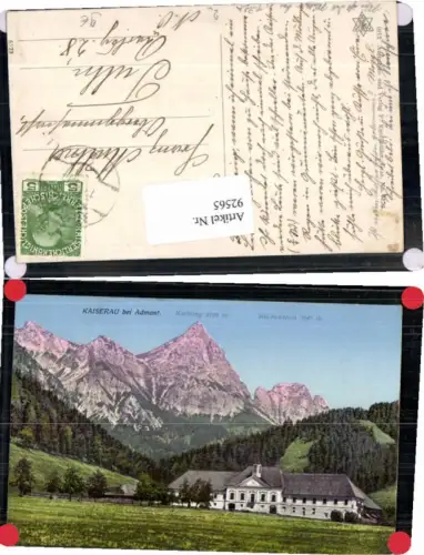 92565,Kaiserau b. Admont Color 1912 Kaibling
