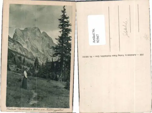 92567,Gesäuse Reichenstein m. Frau Johnsbach Gstatterboden