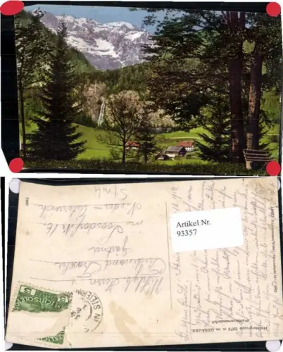 93357,Gesäuse Wolfbauerwasserfall Stainach Johnsbach Tolle AK