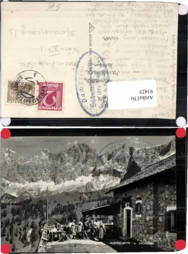 93425,Austriahütte b. Schladming am Dachstein 1930