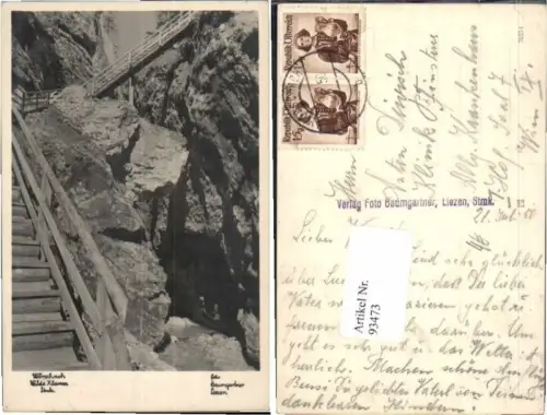 93473,Wörschach im Ennstal Wilde Klamm
