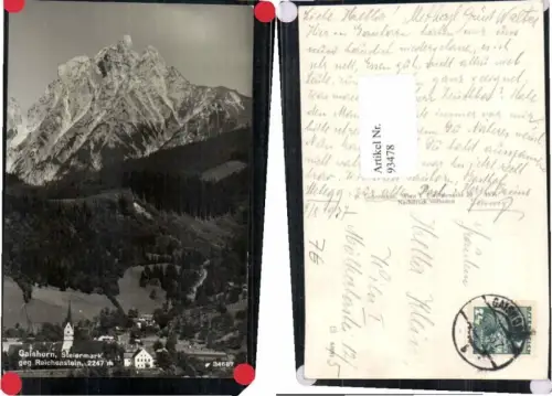 93478,Gaishorn g. Reichenstein 1936