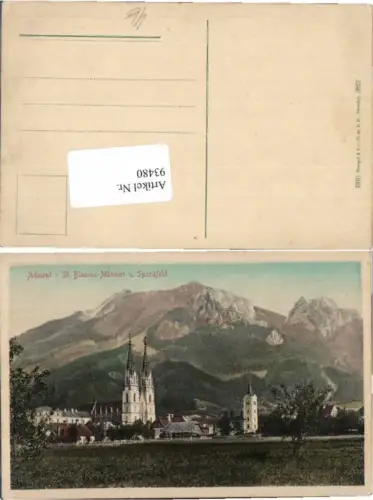 93480,Admont im Gesäuse Sparafeld 1910