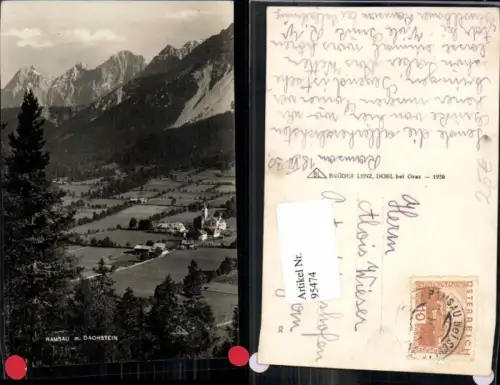95474,Ramsau b. Schladming pub Lenz 1930