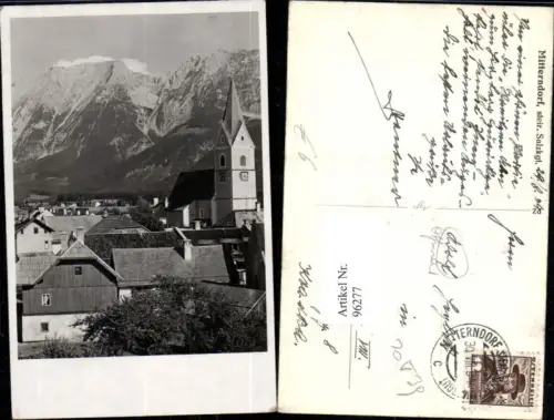 96277,Foto AK Mitterndorf im Salzkammergut Taublitz Bad Aussee