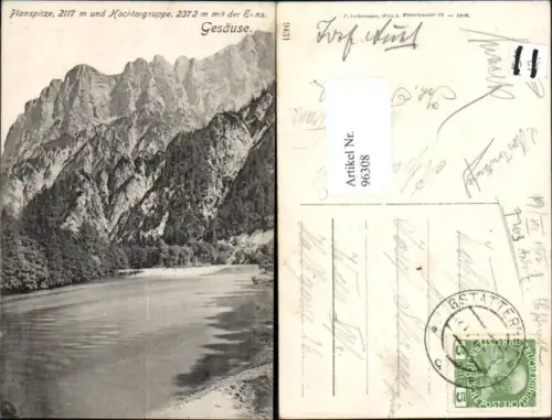 96308,Gstatterboden Planspitze Hochtorgruppe Gesäuse