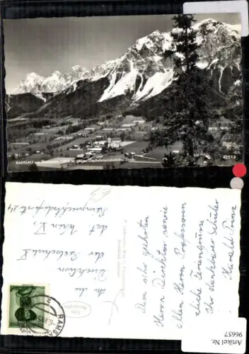 96657,Ramsau am Dachstein gegen Dachsteinsüdwände Stmk.