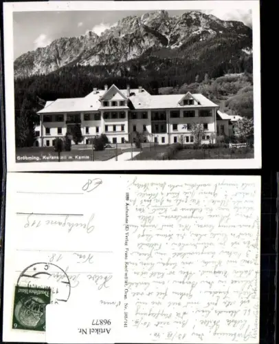 96877,Gröbming Kuranstalt m. Kamm 1940