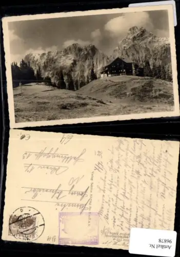 96878,Mödlinger Hütte gegen Sparafeld und Reichenstein
