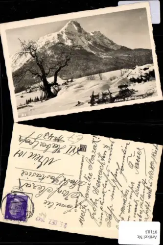 97103,Aussee Wintermotiv 1942