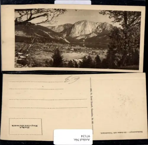 97124,Salzkammergut Alt Aussee mit Trisselwand pub F. E. Brandt No. 083