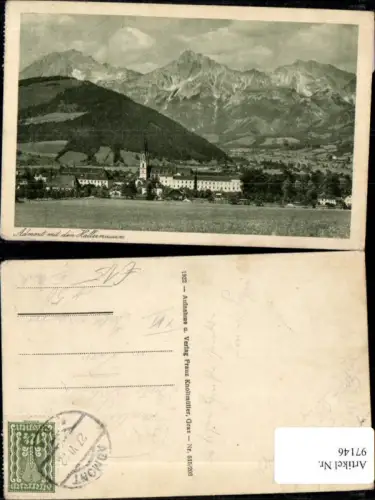 97146,Admont mit dem Hallermauern 1922