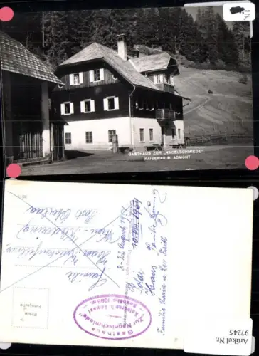 97245,Gasthaus zur Nagelschmiede Kaiserau b. Admont
