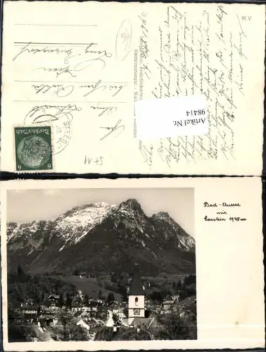 98414,Bad Aussee m. Sarstein 1938