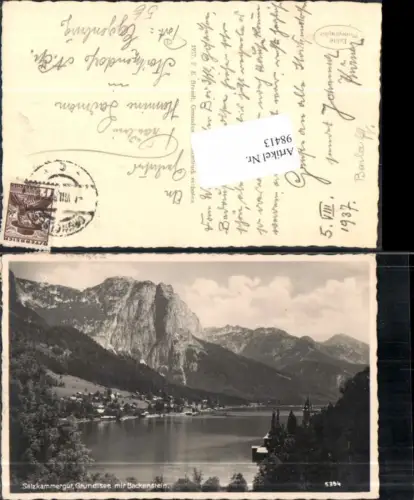 98413,Salzkammergut Grundlsee m. Backenstein Brandt 5394