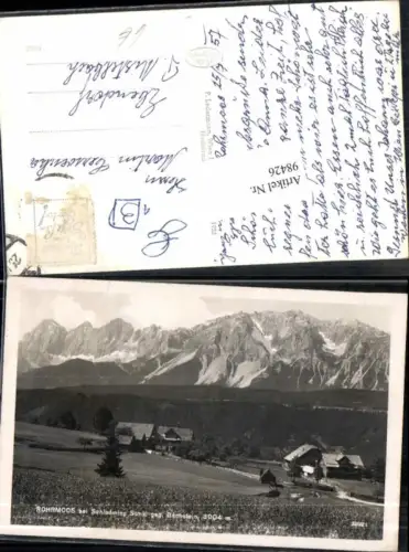 98426,Rohrmoos b. Schladming Wiesenansicht 1956
