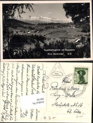 98430,Tauplitz Tauplitzalm m. Dachstein Schladming Mitterndorf