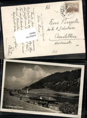 98445,Putterer See bei Aigen im Ennstal Gröbming 1931